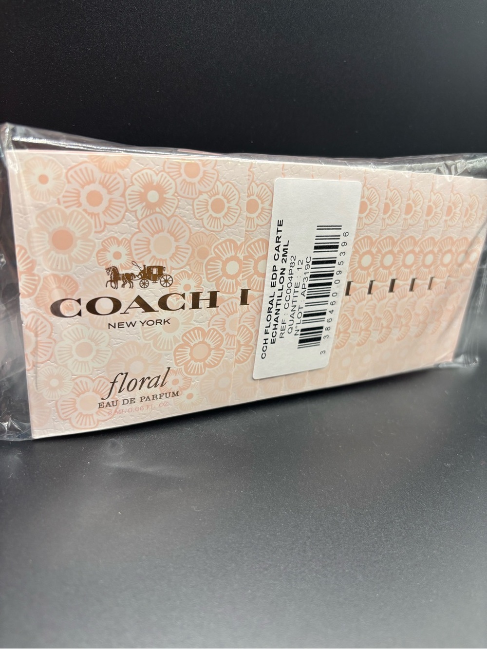 NEW! X12 COACH FLORAL SAMPLE